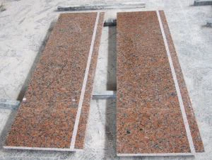 Maple Red Granite Polished Tiles & G562 Graniet Gevlamde Tegels Voor Trappen En Risers