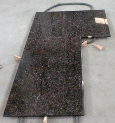 Countertops van het graniet Tan Brown